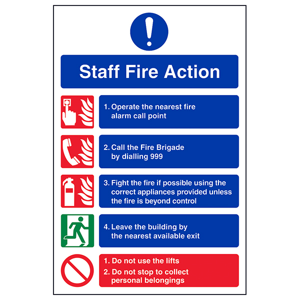 staff fire action notice eureka direct