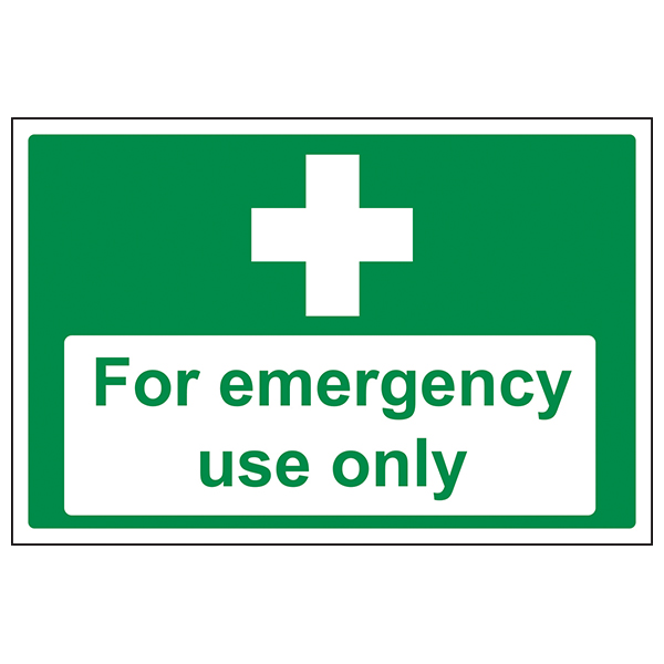 First Aid For Emergency Use Only Eureka Direct