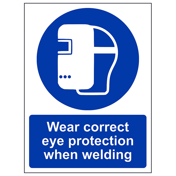 Wear Correct Eye Protection Portrait Eureka Direct