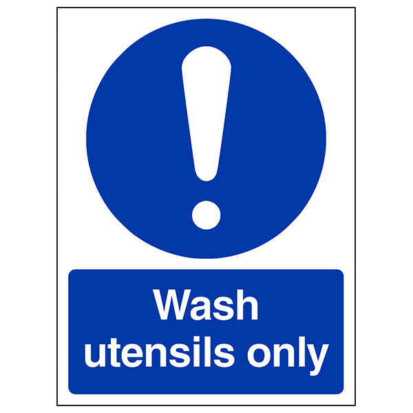 Wash Utensils Only - Portrait Wash Utensils Only - Portrait