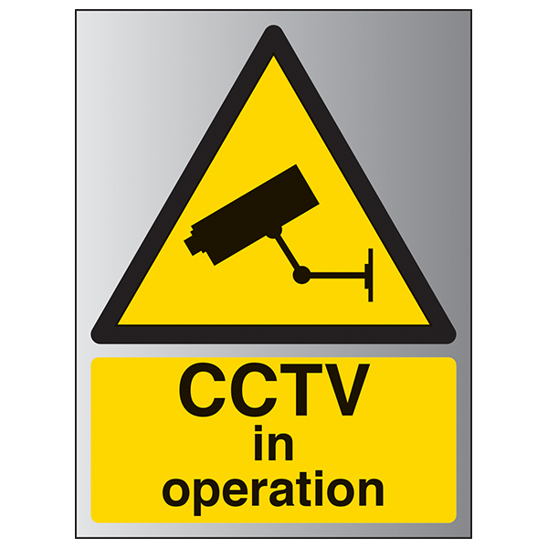 Aluminium Effect - CCTV In Operation Aluminium Effect - CCTV In Operation