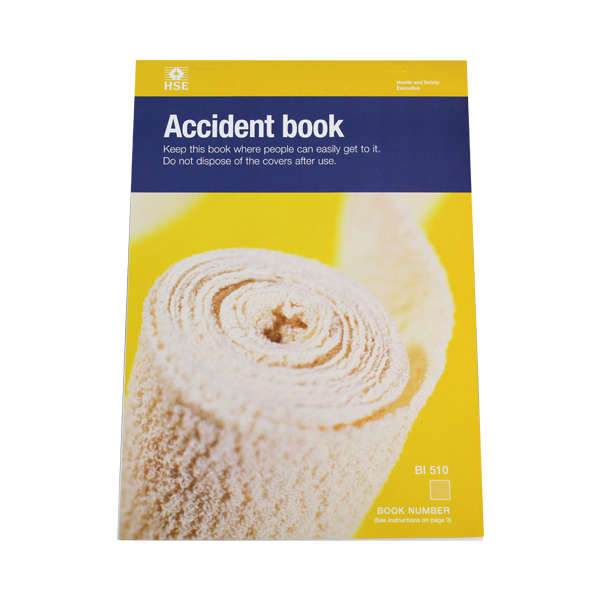 GDPR Compliant Accident Book Safety Signs 4 Less