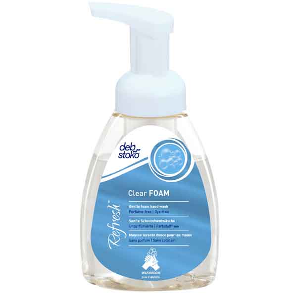 Deb Refresh Clear Foam Wash | Handwash | FirstAid4Less Deb Refresh Clear Foam Wash | Handwash | FirstAid4Less