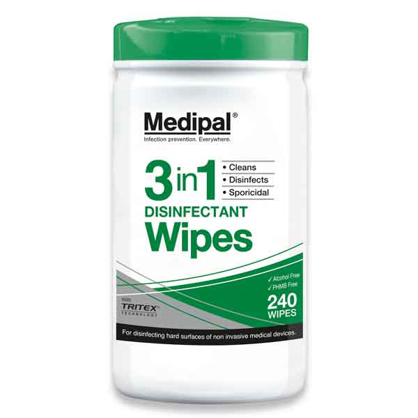 Medipal 3in1 Disinfectant Wipes Eureka4Schools