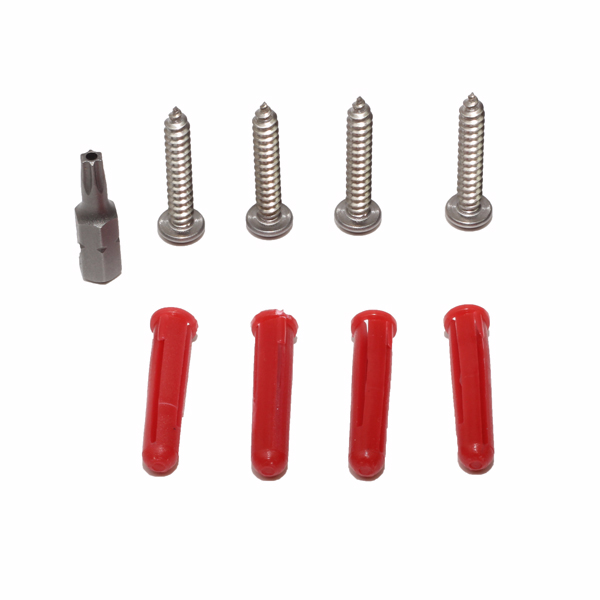 Tamperproof Screw Kit with Torx Driver Safety Signs 4 Less