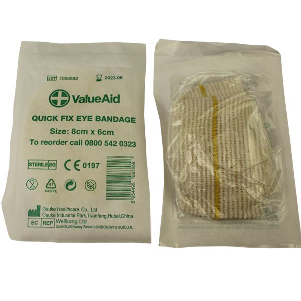 Quick Fix Eye Bandage Sterile Eye Bandage FirstAid4Less