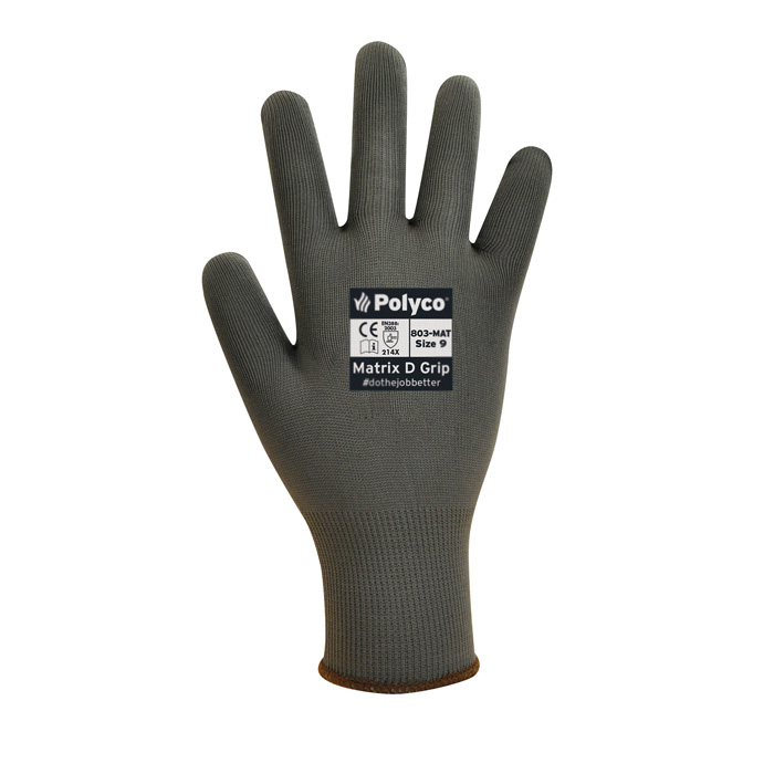10 Pairs Skytec Basalt Men Work Gloves PU Coated Precision Tasks Hand Protection