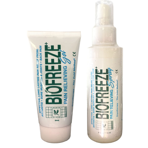 Biofreeze Gel & Spray | Instant Ice Packs & Cold Therapy | FirstAid4Less Biofreeze Gel & Spray | Instant Ice Packs & Cold Therapy | FirstAid4Less