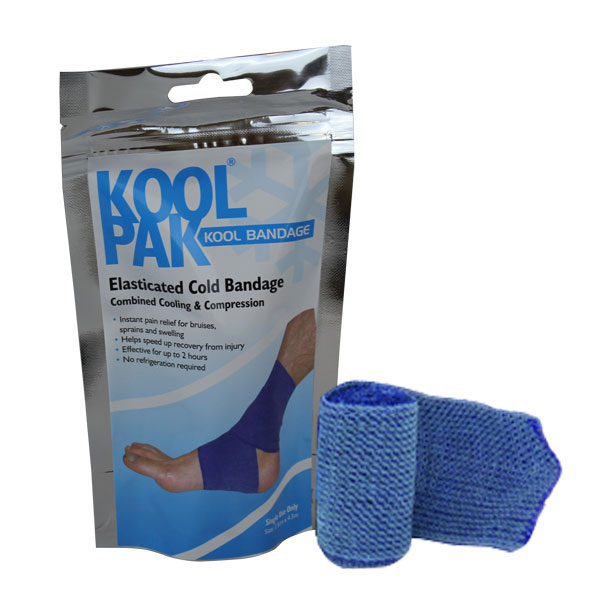 Koolpak Elasticated Kool Bandage | Cold Bandage | FirstAid4Less Koolpak Elasticated Kool Bandage | Cold Bandage | FirstAid4Less