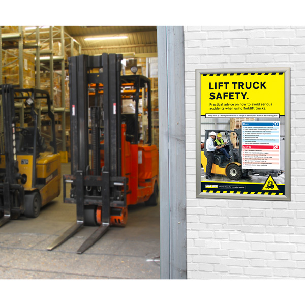 Lift Truck Safety Poster Safety Posters Notices & Wallcharts