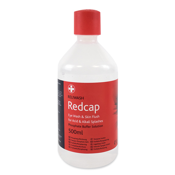 Redcap Phosphate Buffer Solution - 500ml Bottle | First Aid 4 Less Redcap Phosphate Buffer Solution - 500ml Bottle | First Aid 4 Less