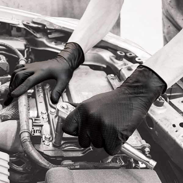 Scaled & Diamond Grip Disposable Gloves | Patterened Gloves | JustGloves Scaled & Diamond Grip Disposable Gloves | Patterened Gloves | JustGloves