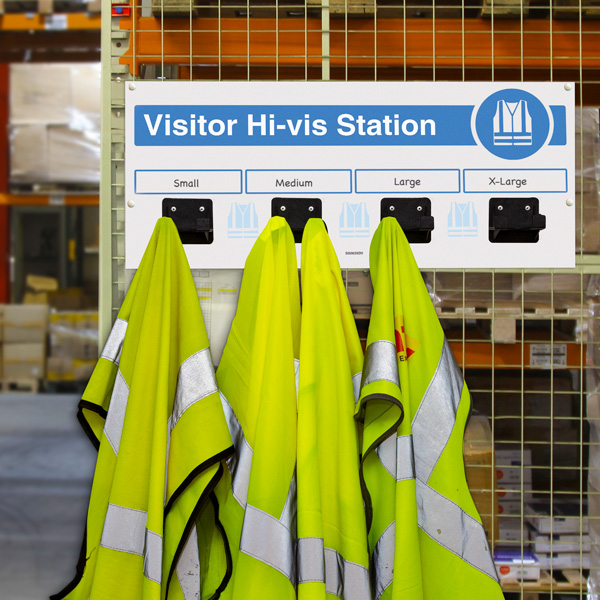 PPE Visitor Station PPE Holders PPE Holders PPE & HiViz Clothing