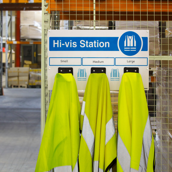 PPE HiVis Station PPE Stations Fire & Safety Equipment EurekaDirect