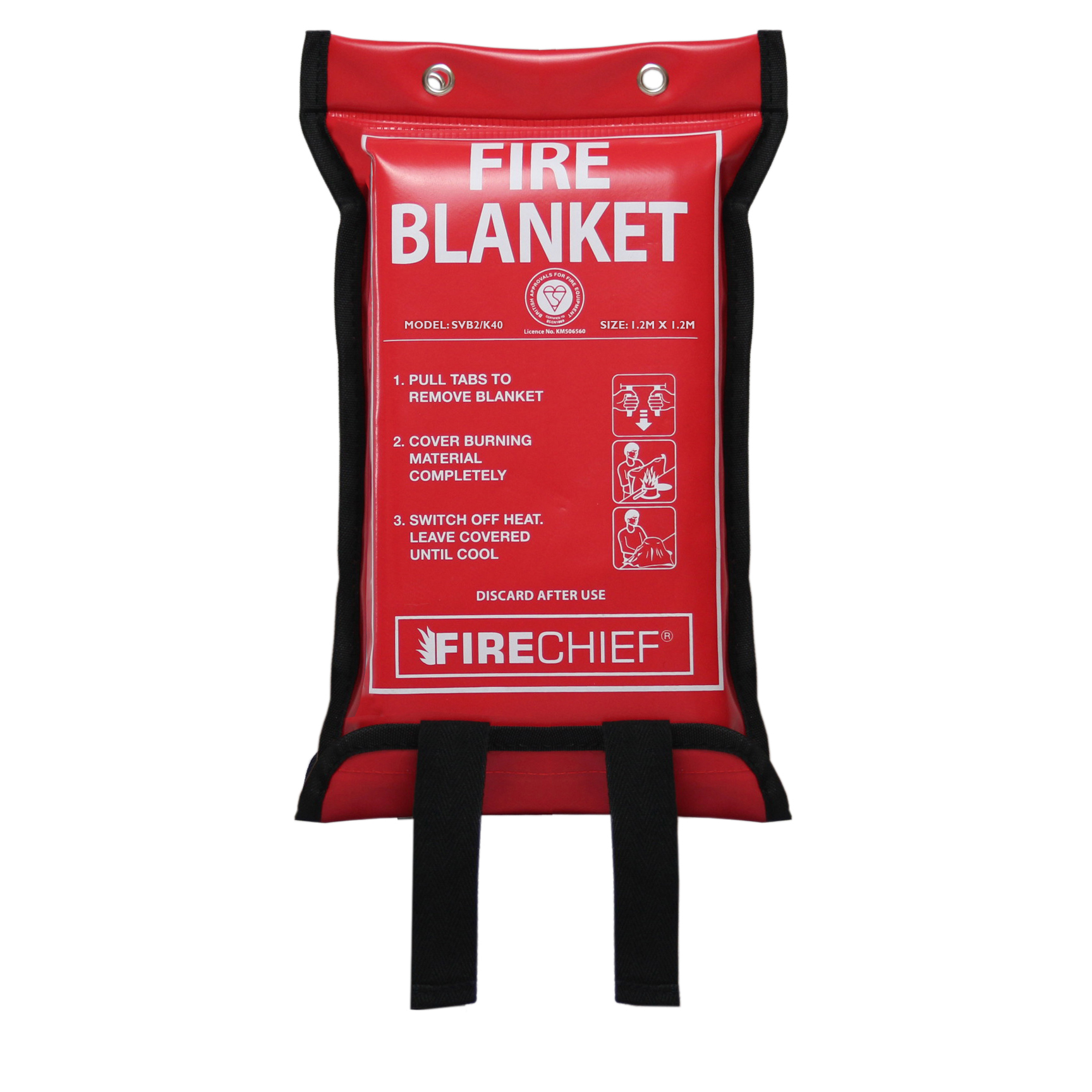 Firechief Soft Case Woven Cloth Fire Blanket