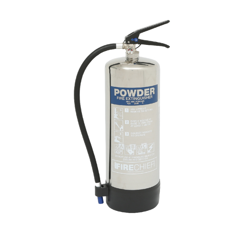 6KG Stainless Steel Powder Fire Extinguisher 6KG Stainless Steel Powder Fire Extinguisher