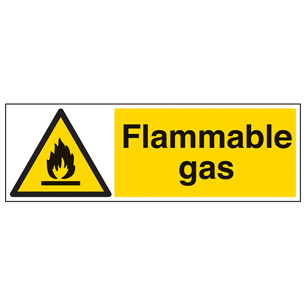 Flammable Gas Landscape Hazard Signs Safety Signs Safety Signs