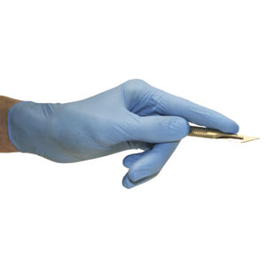Standard Powdered Blue Nitrile Gloves AQL 1.5 Standard Powdered Blue Nitrile Gloves AQL 1.5