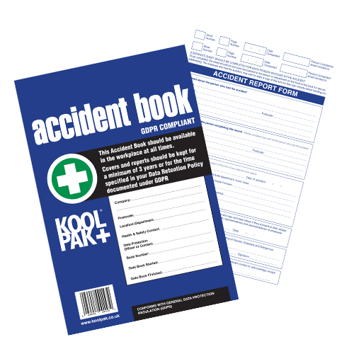 GDPR Compliant Accident Book 