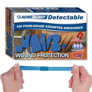 Aeroplast Detectable Plasters | Blue Plasters | MediSupplies Aeroplast Detectable Plasters | Blue Plasters | MediSupplies