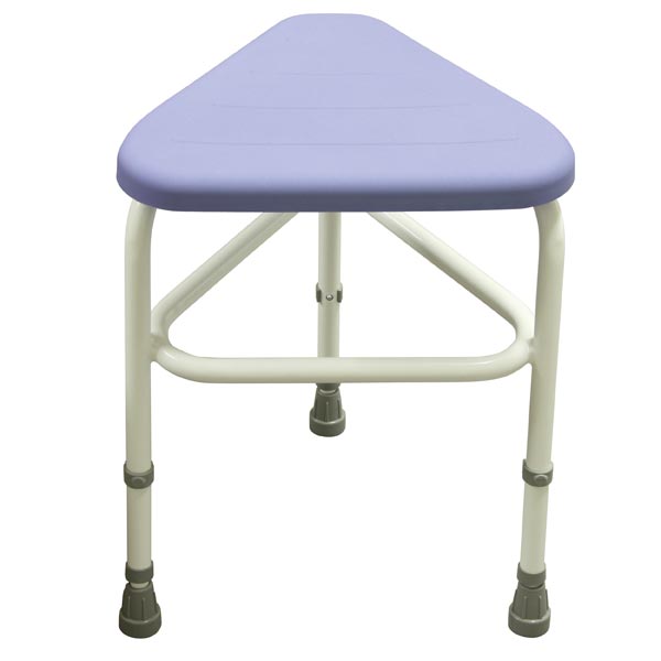 Belmont PU Corner Shower Stool | Mobility & Living Aids | MediSupplies Belmont PU Corner Shower Stool | Mobility & Living Aids | MediSupplies