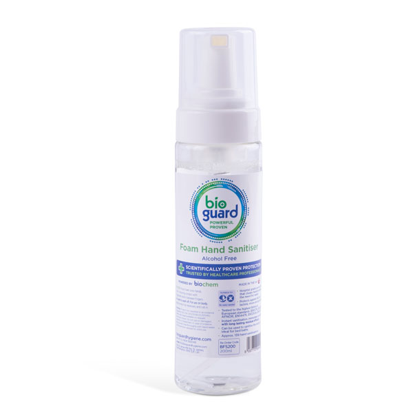 Bioguard Alcohol Free Foam Hand Cleanser | FirstAid4Less Bioguard Alcohol Free Foam Hand Cleanser | FirstAid4Less