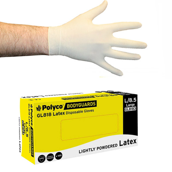 Bodyguards 4 Powdered Latex Gloves | Bodyguards Gloves | JustGloves Bodyguards 4 Powdered Latex Gloves | Bodyguards Gloves | JustGloves