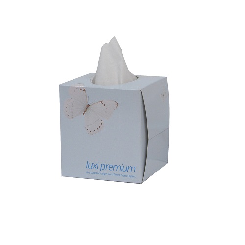 Cubed Facial Tissues | Box Of Tissues | Tissues | JustGloves Cubed Facial Tissues | Box Of Tissues | Tissues | JustGloves