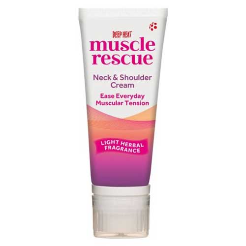 Deep Heat Muscle Rescue Neck & Shoulder Cream | Heat Therapy | IcePacks4Less Deep Heat Muscle Rescue Neck & Shoulder Cream | Heat Therapy | IcePacks4Less