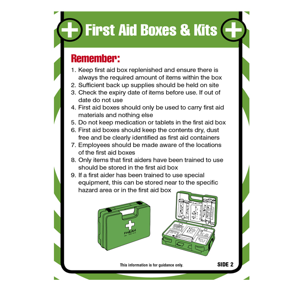 First Aid Pocket Guide First Aid Kits & Boxes Eureka Direct
