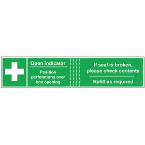 First Aid Box Seals | First Aid Signs | FirstAid4Less First Aid Box Seals | First Aid Signs | FirstAid4Less