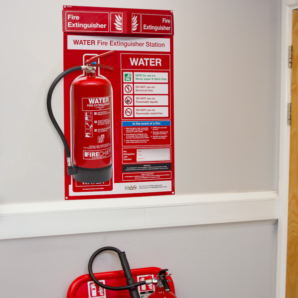Water Fire Extinguisher Station Safety Signs 4 Less