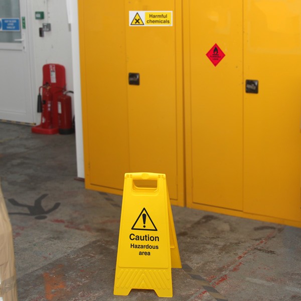 Caution Hazardous Area