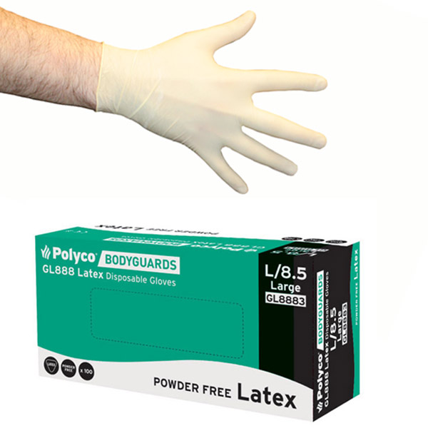Bodyguards Non Medical Powder Free Latex Gloves | FirstAid4Less Bodyguards Non Medical Powder Free Latex Gloves | FirstAid4Less