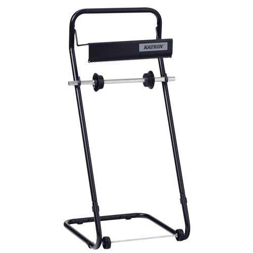 Katrin Black Line Floor Roll Dispenser | Wiper Rolls | Paper Disposables | MediSupplies Katrin Black Line Floor Roll Dispenser | Wiper Rolls | Paper Disposables | MediSupplies
