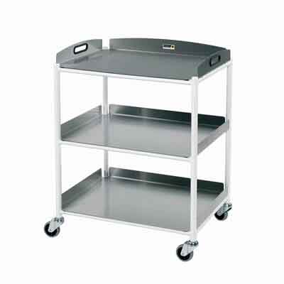 Sunflower Medium Dressing Trolleys Stainless Steel | Dressing Trolleys | MediSupplies Sunflower Medium Dressing Trolleys Stainless Steel | Dressing Trolleys | MediSupplies