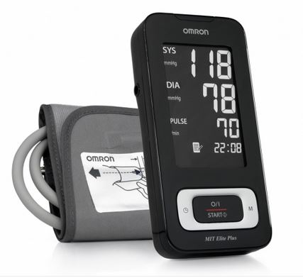 Omron MIT Elite Plus Blood Pressure Monitor | FirstAid4Less Omron MIT Elite Plus Blood Pressure Monitor | FirstAid4Less