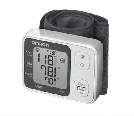 Omron RS3 Wrist Blood Pressure Monitor | FirstAid4Less Omron RS3 Wrist Blood Pressure Monitor | FirstAid4Less