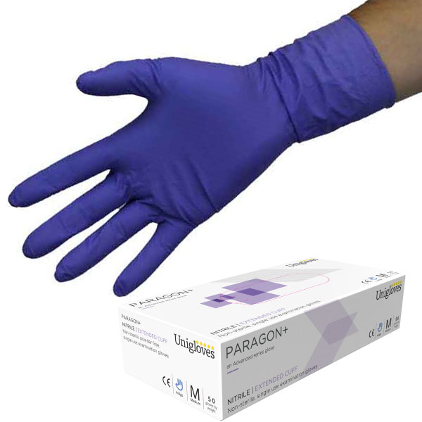 Paragon+ Advanced Long Cuff Purple Nitrile Gloves | Nitrile Gloves | MediSupplies Paragon+ Advanced Long Cuff Purple Nitrile Gloves | Nitrile Gloves | MediSupplies