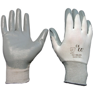 Nitrile Palm Coated Gripper Gloves Nitrile Palm Coated Gripper Gloves