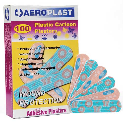 Aeroplast Cartoon Plasters Aeroplast Cartoon Plasters
