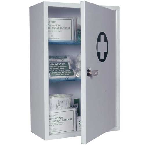 BS85991 Compliant Locking First Aid Discount Care Supplies