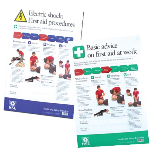 HSE First Aid Wallcharts HSE First Aid Wallcharts