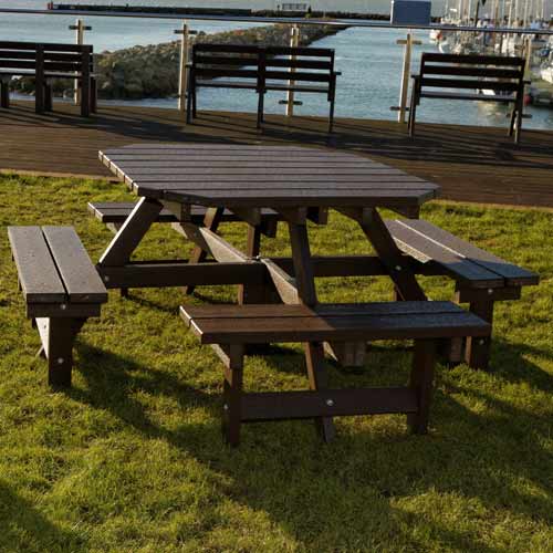 Heavy Duty Octagonal Picnic Table Heavy Duty Octagonal Picnic Table