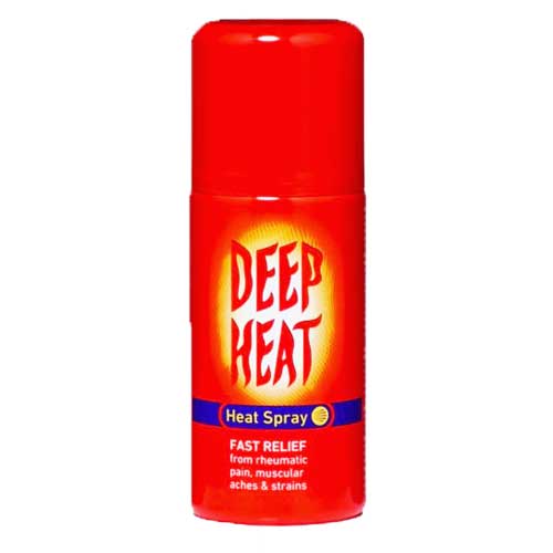 Deep Heat and Deep Freeze Sprays Deep Heat and Deep Freeze Sprays