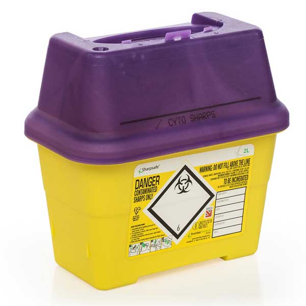 Sharpsafe Cyto Sharps Bins Sharps Bins Waste Control MedSecure