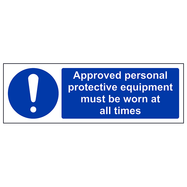 Approved Personal Protective Equipment - Landscape Approved Personal Protective Equipment - Landscape
