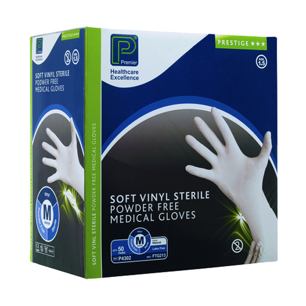 Sterile Powder Free Vinyl Gloves Sterile Powder Free Vinyl Gloves