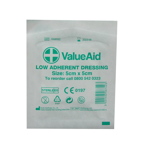 Value Aid Low Adherent Dressing Pads